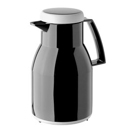 vacuum jug WASH 1 ltr black vacuum -  tempered glass screw cap  H 238 mm product photo