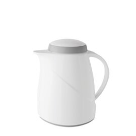 vacuum jug WAVE Picco 0.3 ltr white vacuum -  tempered glass screw cap  H 190 mm product photo