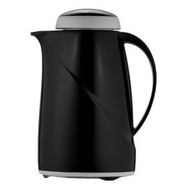 vacuum jug WAVE Mini 0.6 ltr black vacuum -  tempered glass screw cap  H 220 mm product photo