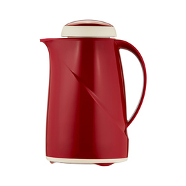 vacuum jug WAVE Mini 0.6 ltr red vacuum -  tempered glass screw cap  H 220 mm product photo