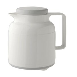 vacuum jug WASH PRO 1 ltr white vacuum -  tempered glass screw cap  H 188 mm product photo