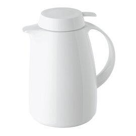 vacuum jug SERVITHERM 1.3 ltr white shiny vacuum -  tempered glass screw cap  H 268 mm product photo