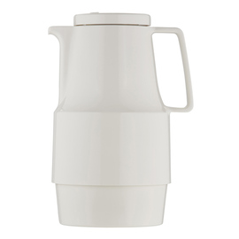 vacuum jug BUFFET 1.3 ltr white shiny glass insert screw cap  H 257 mm product photo