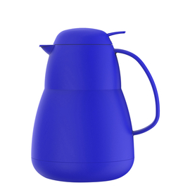 vacuum jug Zeo 1.0 ltr blue glass insert pressure cap product photo