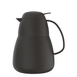 vacuum jug Zeo 1.0 ltr black glass insert pressure cap product photo