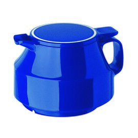 CLEARANCE | vacuum jug ROOM 0.3 ltr dark blue plastic hinged lid  H 91 mm product photo