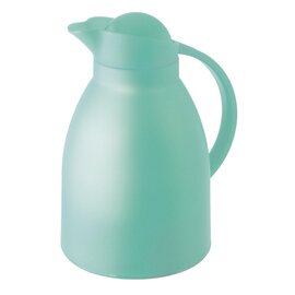 vacuum jug RIO 1 ltr turquoise matt glass insert screw cap  H 240 mm product photo