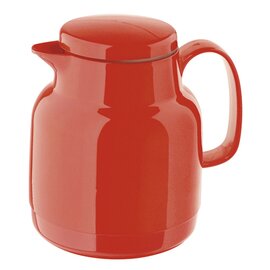 vacuum jug MONDO 1 ltr red shiny glass insert screw cap  H 193 mm product photo