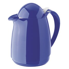 vacuum jug HAVANNA 1 ltr dark blue shiny glass insert screw cap  H 230 mm product photo