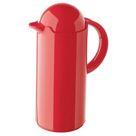 vacuum jug SKYLINE 1 ltr red shiny glass insert screw cap  H 282 mm product photo