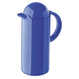 vacuum jug SKYLINE 1 ltr blue shiny glass insert screw cap  H 282 mm product photo