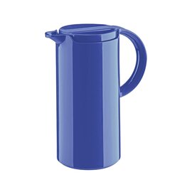 vacuum jug PRONTO 1 ltr dark blue shiny glass insert screw cap  H 243 mm product photo