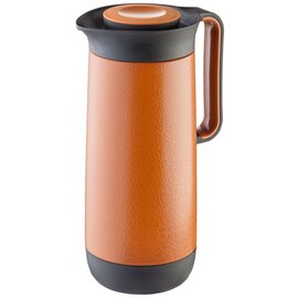 vacuum jug CAMEL BEAT 1 ltr stainless steel camel coloured leather look glass insert screw cap  H 279 mm product photo