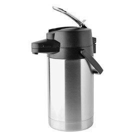 vacuum pump jug COFFEESTATION 2.5 ltr stainless steel pressure cap  H 327 mm product photo  S