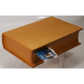 invoice box wood brown rectangular  L 255 mm product photo