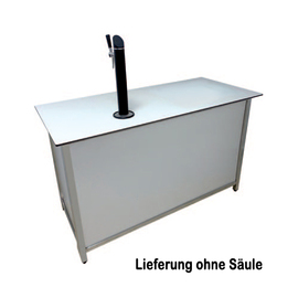 foldable counter HPL | 1500 mm x 700 mm H 900 mm product photo