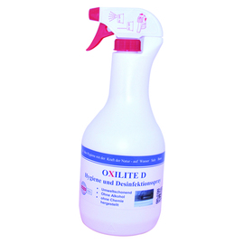 disinfectants Oxilite liquid | suitable for beverage lines | taps | surfaces | 1 litre spray bottle product photo