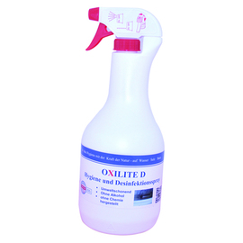 disinfectants Oxilite liquid | suitable for beverage lines | taps | surfaces | 1 litre spray bottle product photo