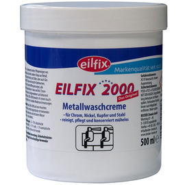 metal washing cream Eilfix 2000 paste | suitable for metal surfaces | glass ceramic cooktops | 500 ml tin product photo