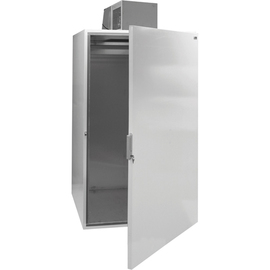 beverage storage fridge with Top freezer | intermediate stainless steel floor product photo