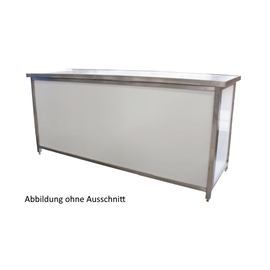 foldable counter | 2000 mm x 700 mm with basin cut-out product photo