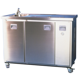 mobile counter MT3 suitable for 1 keg Ø 425 mm | 50 ltr L 1350 mm with basic equipment product photo