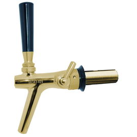 compensator tap P3500 stainless steel golden self-closing | threaded socket 35 mm product photo