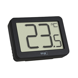 indoor thermometer digital black product photo