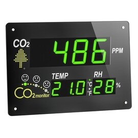 CO2 monitor air CO2ntrol observer digital | 0 ppm to 3000 ppm  L 298 mm product photo