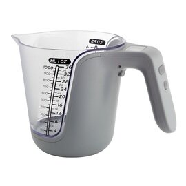 digital measuring cup with scale graduated up to 1000 ml graduated up to 3000 g  H 152 mm product photo