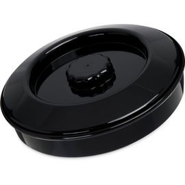 tortilla server polycarbonate black | with lid Ø 184 mm H 49 mm product photo