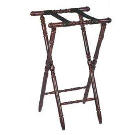 Tray stand Deluxwood, made of thermally dried hardwood, height 78 cm product photo