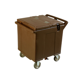 icecaddy thermo insulated 58 ltr brown 4 castors plastic | 711 mm x 565 mm H 730 mm product photo
