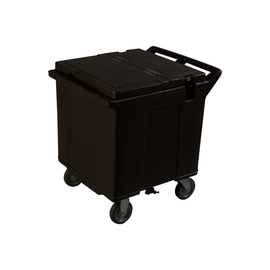 icecaddy thermo insulated 58 ltr black 4 castors plastic | 711 mm x 565 mm H 730 mm product photo