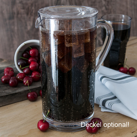 pitcher ÉLAN plastic polycarbonate transparent 1700 ml H 235 mm product photo  S