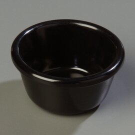 Ramekin, Melamine, GV 90 ml, round, smooth, stackable, robust, rupture-proof, dishwasher safe, color: black product photo