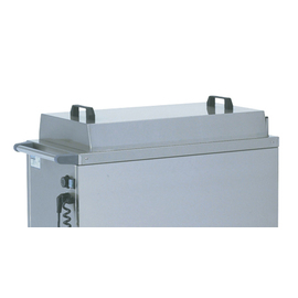 Stainless steel lid for dish dispenser, 750 x 415 mm product photo