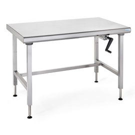 work table ERGONOMIX height-adjustable without ground floor L 1000 mm W 700 mm H 800 - 1100 mm product photo