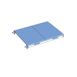 Shelf made of polypropylene | D 500 x L 608 mm product photo