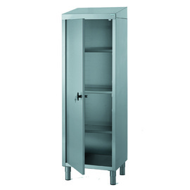 Cleaning supplies cabinet | 1 wing door | 600 mm x 500 mm H 1890 mm product photo