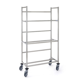 dishwasher basket trolley | suitable for 24 baskets 500 x 500 mm product photo