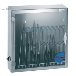 Knife sterilizing cabinet suitable for 20 knives 575 mm x 170 mm H 600 mm | stainless steel knife holder product photo
