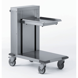 tray stacking trolley for 140 trays | 4 swivel castors made from polyamide product photo