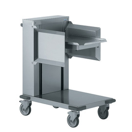 tray stacking trolley for 140 trays | side guides | 4 swivel castors made from polyamide product photo