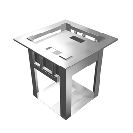 Built-in tray dispenser stainless steel for 140 trays à 460 x 360 mm product photo