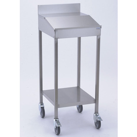 high desk stainless steel wheeled  H 1300 mm product photo