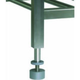 Manual Height Adjustment For Work Tables By Bastra For 4 Table Legs By Hand Crank Height Adjustment 150 Mm