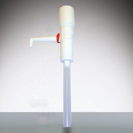 push button pump red product photo