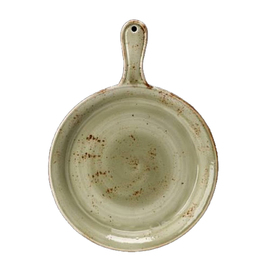 serving pan CRAFT GREEN porcelain 255 mm product photo