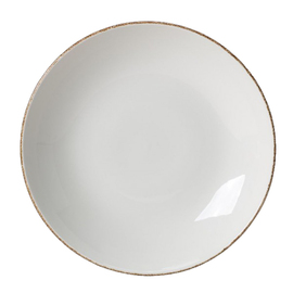 plate deep BROWN DAPPLE Ø 290 mm porcelain product photo